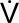 V